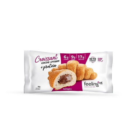 FEELING OK - Croissant ripieno alla crema di cacao 65g - MY PERSONAL FIT