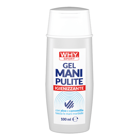 WHY SPORT - Gel mani pulite Igienizzante 100ml - MY PERSONAL FIT