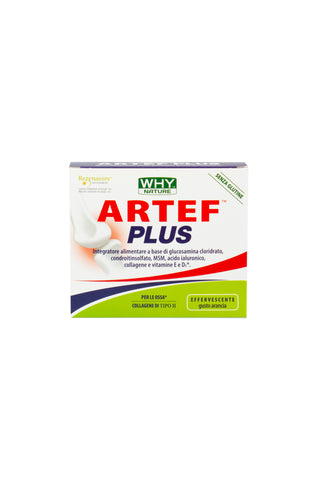 ARTEF PLUS EFFERVESCENT - WHY NATURE - ORANGE FLAVOUR 12 bustine